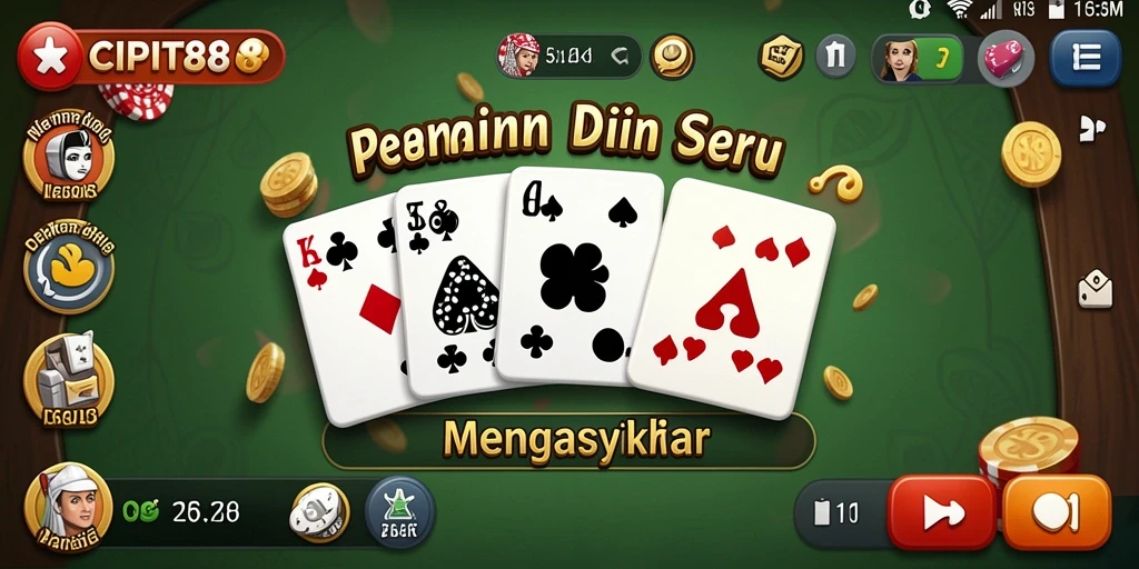 Gameplay seru dan grafik menarik dalam CIPIT88.