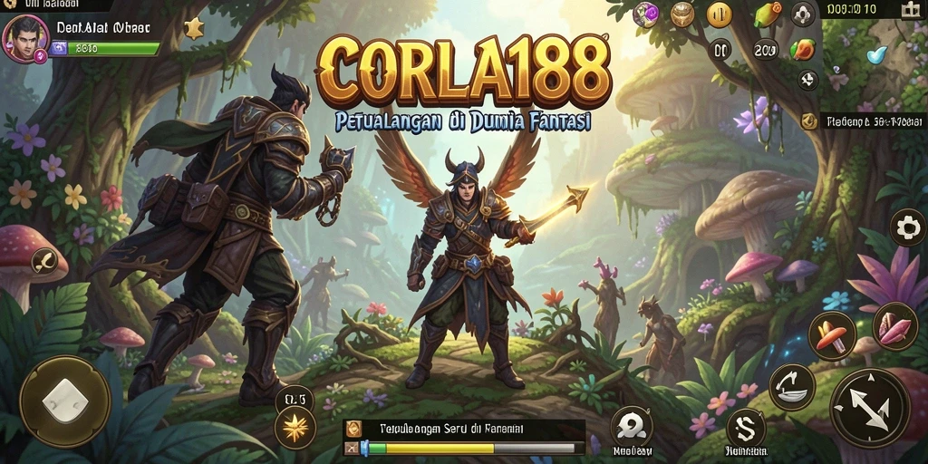 Screenshot gameplay CORLA188 menampilkan aksi petualangan yang seru.