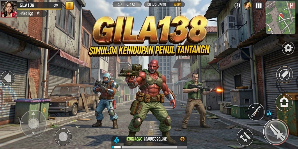 Tampilan gameplay menarik dari GILA138 yang menampilkan dunia Simulation yang hidup.