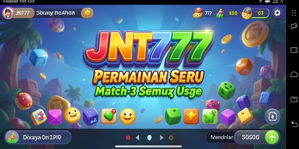 Screenshot JNT777 menampilkan gameplay yang seru dan menantang.