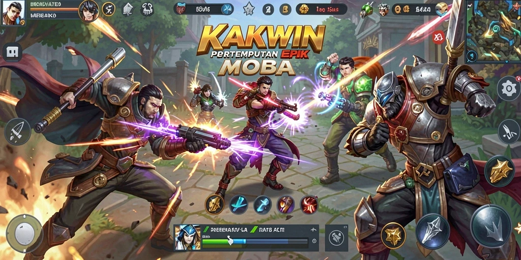 Gameplay KAKWIN yang seru dan mendebarkan.