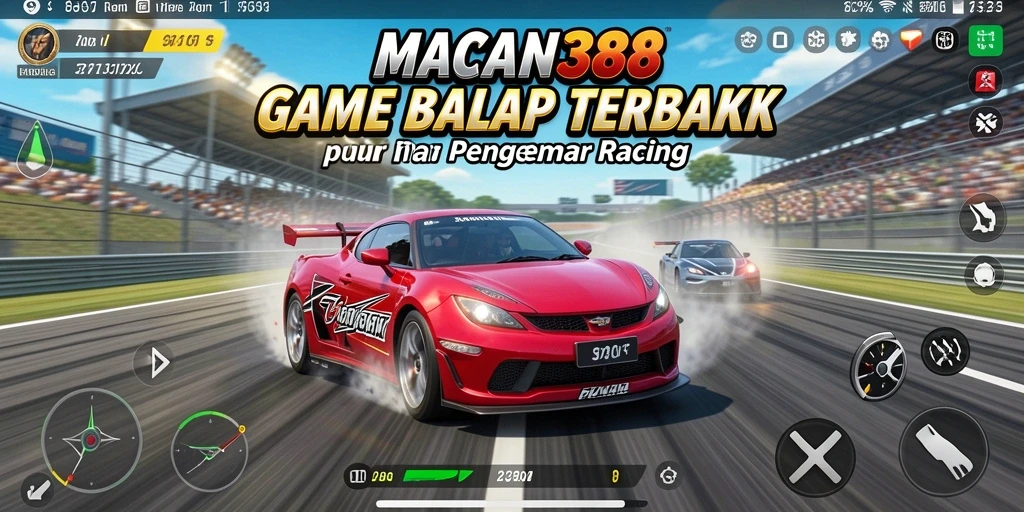 Gameplay balap yang seru dengan pengalaman mendebarkan.