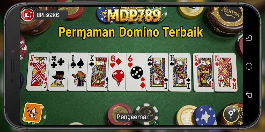 Tampilan gameplay seru dalam permainan Domino MVP789.