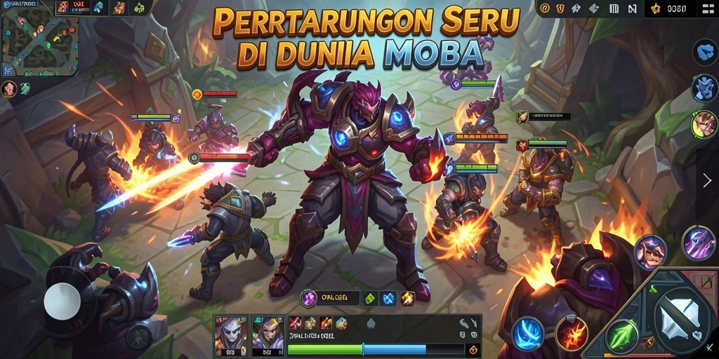 Tampilan gameplay seru dari OPALTOGEL saat bertarung di arena.