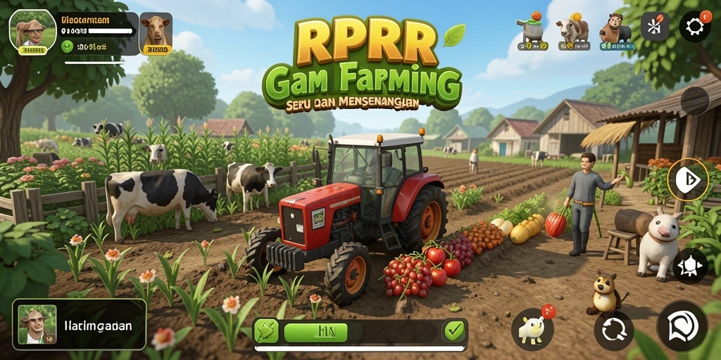 Gameplay RPRR dengan tampilan menarik dan tantangan seru.