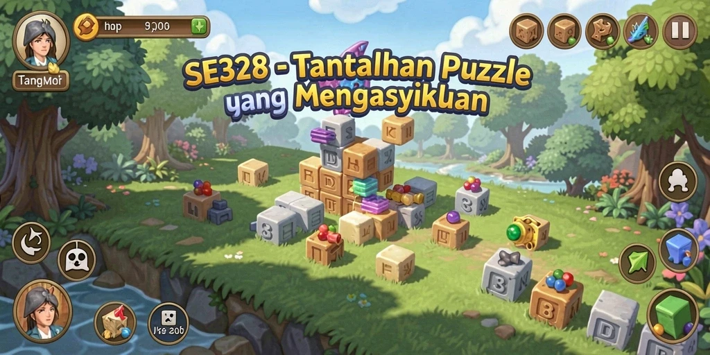 Tampilan gameplay SE328 yang menantang dan mengasyikkan.
