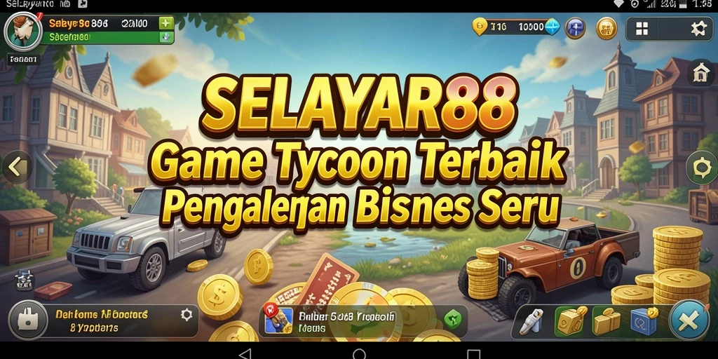 Tampilan gameplay Tycoon yang menakjubkan di SELAYAR88.