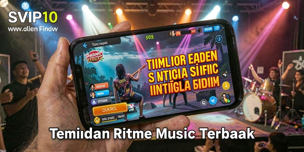 Tampilan gameplay SVIP10 yang menarik dan interaktif dengan berbagai genre musik.