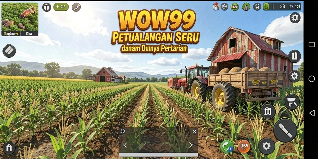 Gameplay menarik dalam dunia pertanian seru dan interaktif.